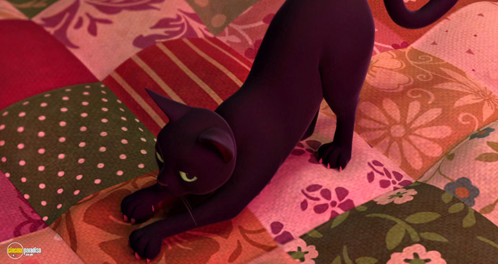A still #25 from Earwig and the Witch (2020)