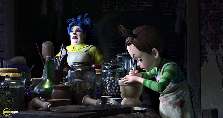 A still #22 from Earwig and the Witch (2020)