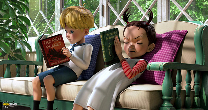 A still #9 from Earwig and the Witch (2020)