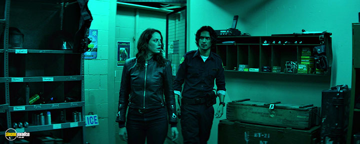 A still #56 from Resident Evil: Welcome to Raccoon City (2021)