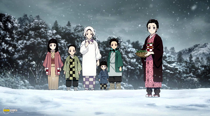A still #2 from Demon Slayer: Mugen Train (2020)