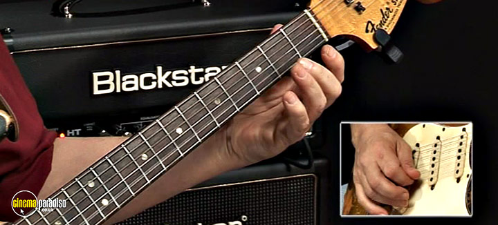 A still #7 from American Blues Guitar in 6 Weeks: Week 1 - Stevie Ray Vaughan (2011)