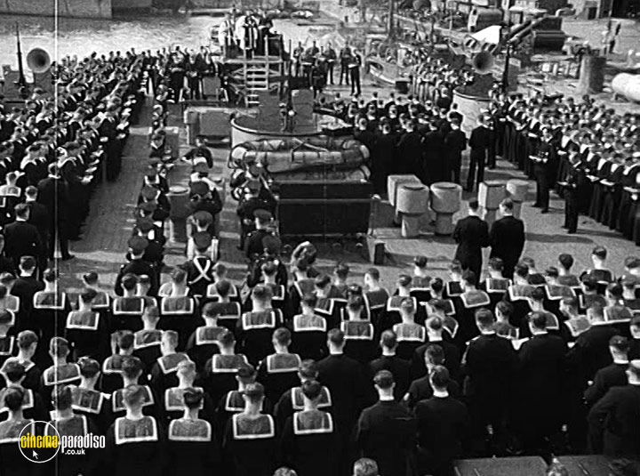 A still #21 from The Royal Navy at War: 1940-1943 (1943)