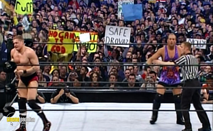 A still #25 from WWE: WrestleMania 18 (2002)