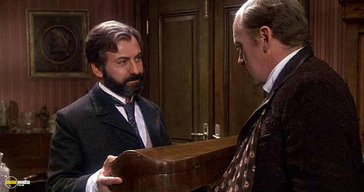 A still #35 from The Seven-Per-Cent Solution (1976)