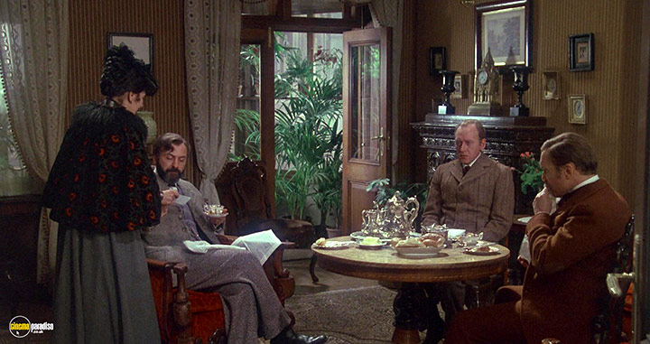 A still #15 from The Seven-Per-Cent Solution (1976)