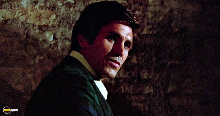 A still #48 from The Killer Reserved Nine Seats (1974)