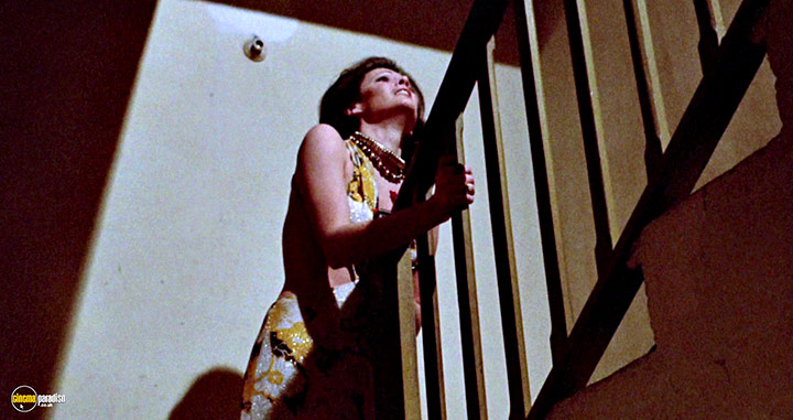 A still #35 from The Killer Reserved Nine Seats (1974)