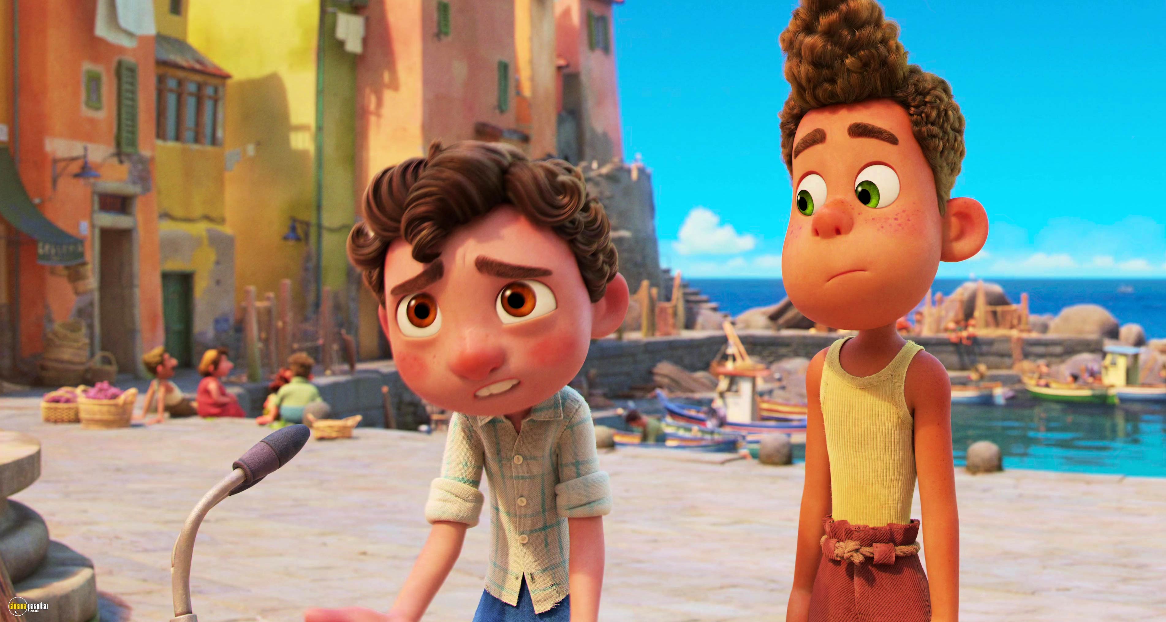 A still from Luca (2021) 