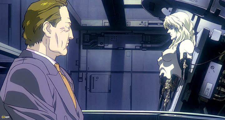 A still #69 from Ghost in the Shell (1995)