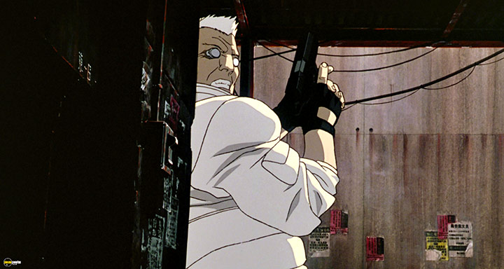 A still #32 from Ghost in the Shell (1995)