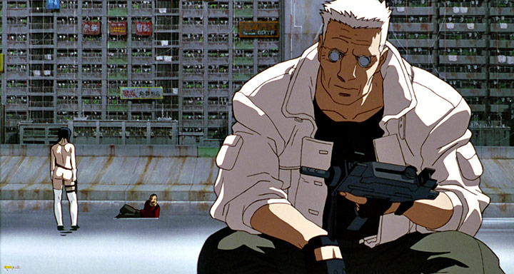 A still #28 from Ghost in the Shell (1995)