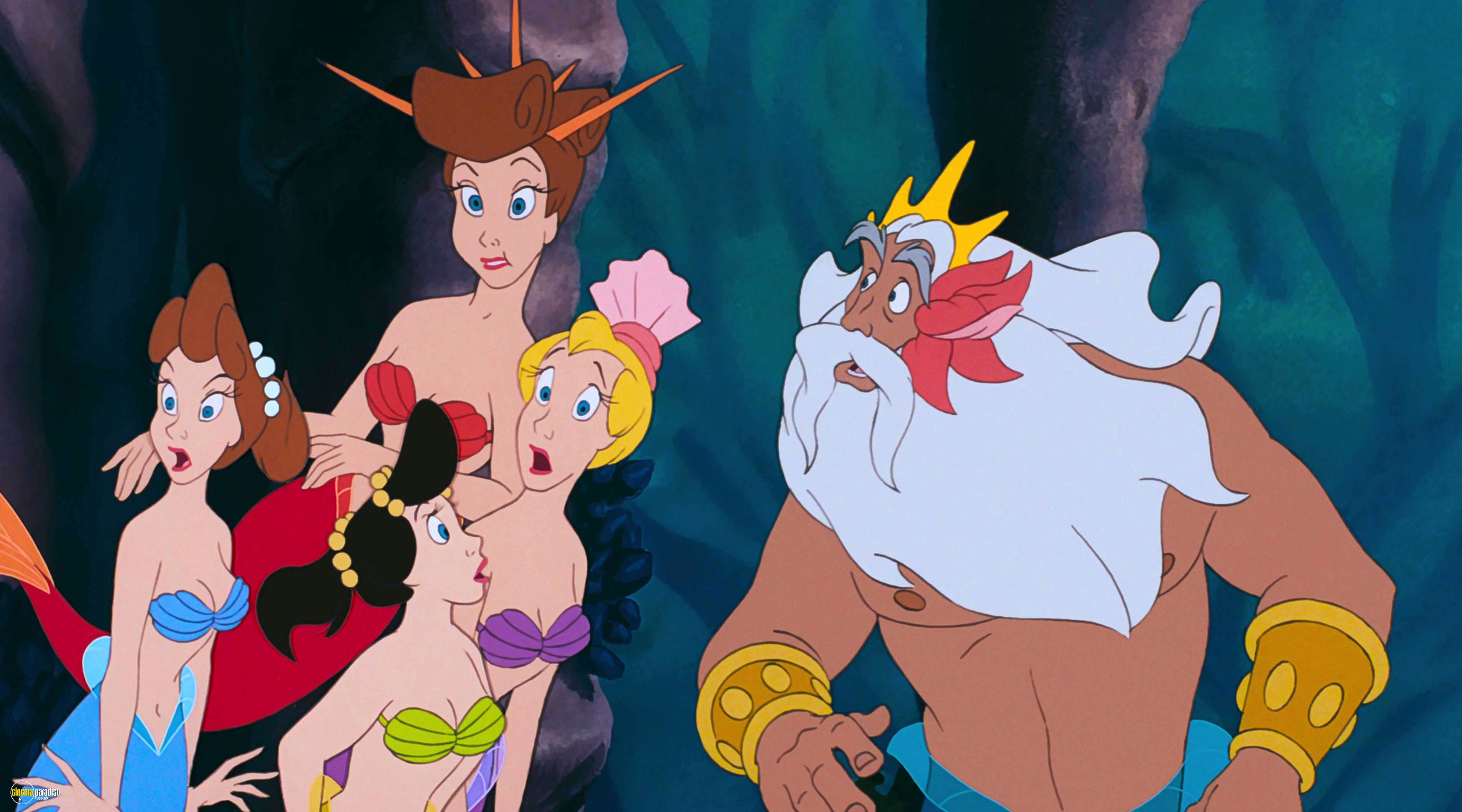 A still from The Little Mermaid (1989) 
