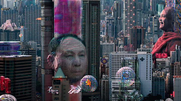 A still #33 from Ghost in the Shell (2017)