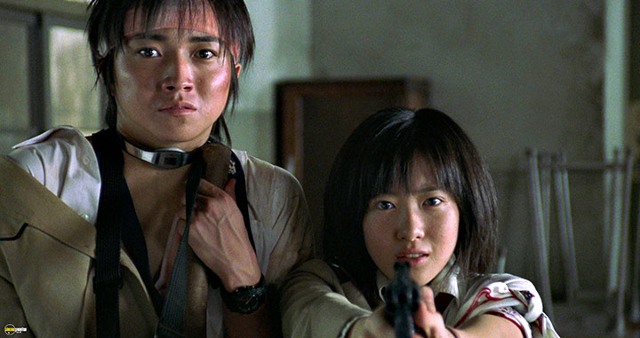 A still #46 from Battle Royale (2000)