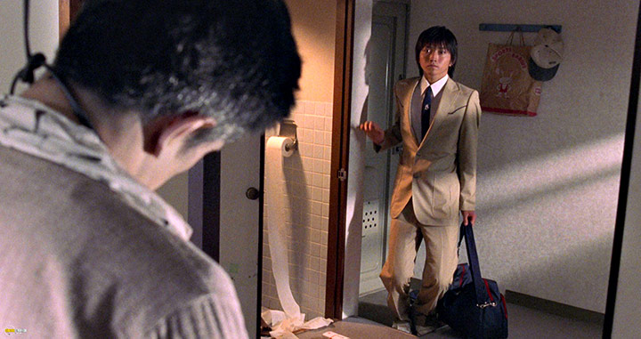 A still #28 from Battle Royale (2000)