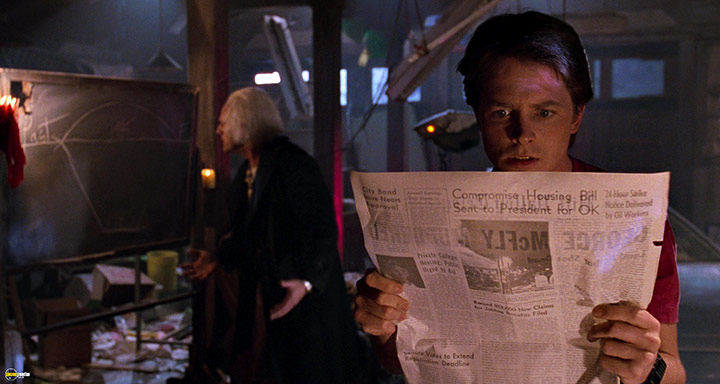 A still #56 from Back to the Future: Part II (1989)