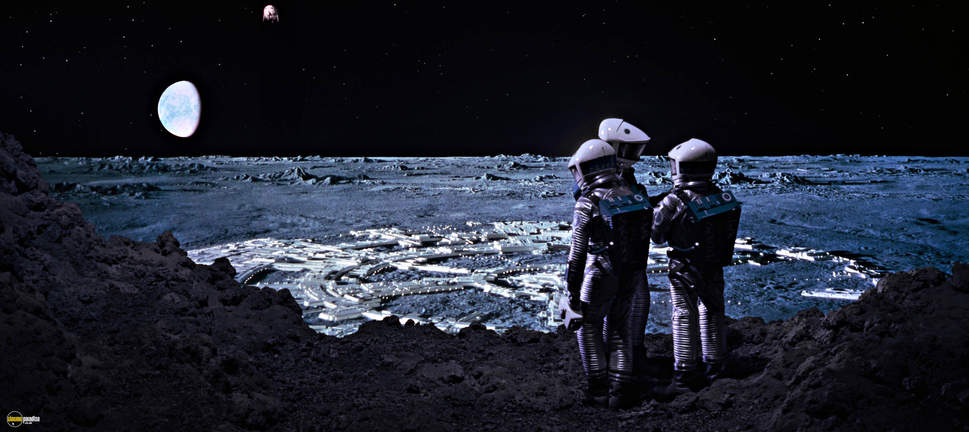 A still from 2001: A Space Odyssey (1968) 