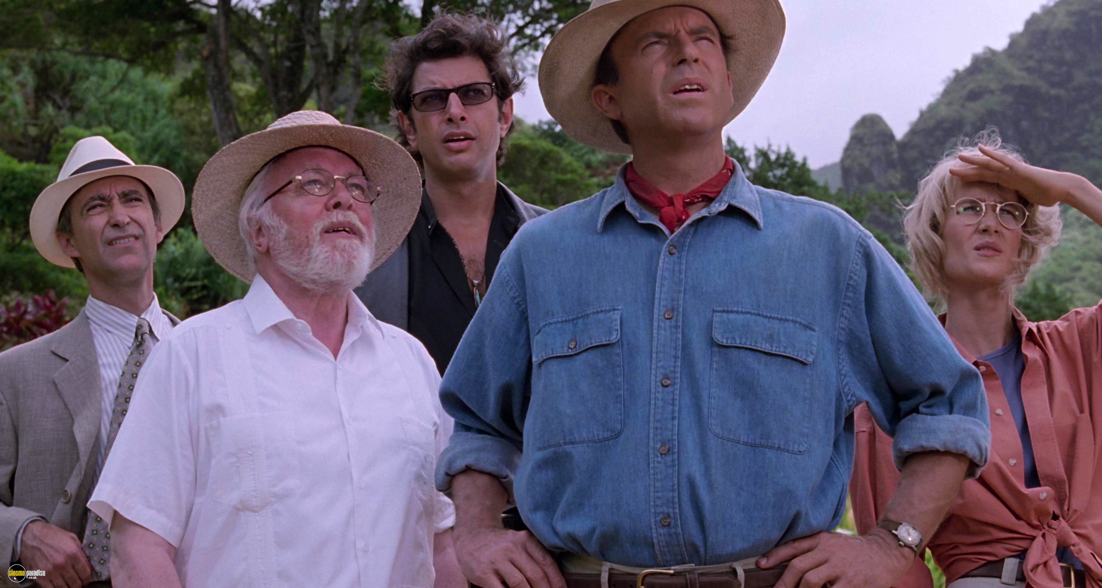 A still from Jurassic Park (1993) 