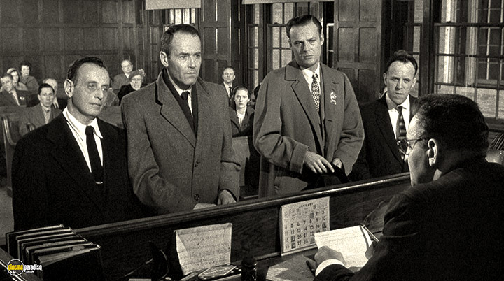 A still #35 from The Wrong Man (1956)