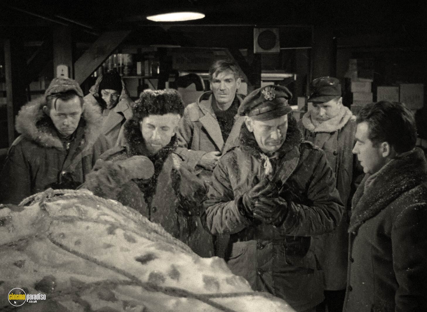 A still from The Thing