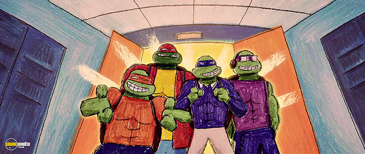 A still #61 from Teenage Mutant Ninja Turtles: Mutant Mayhem (2023)