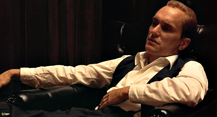 A still #8 from The Godfather (1972)