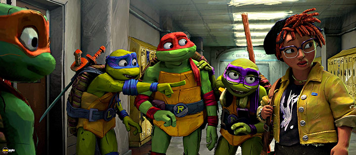 A still #6 from Teenage Mutant Ninja Turtles: Mutant Mayhem (2023)