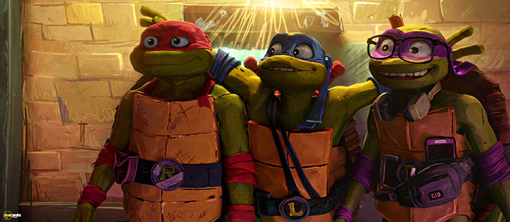 A still #9 from Teenage Mutant Ninja Turtles: Mutant Mayhem (2023)