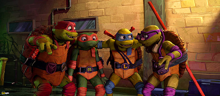 A still #4 from Teenage Mutant Ninja Turtles: Mutant Mayhem (2023)