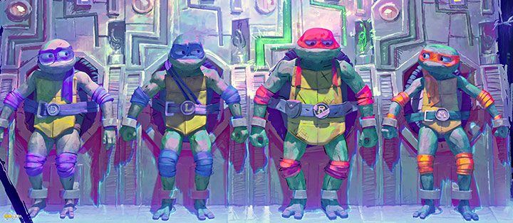 A still #1 from Teenage Mutant Ninja Turtles: Mutant Mayhem (2023)
