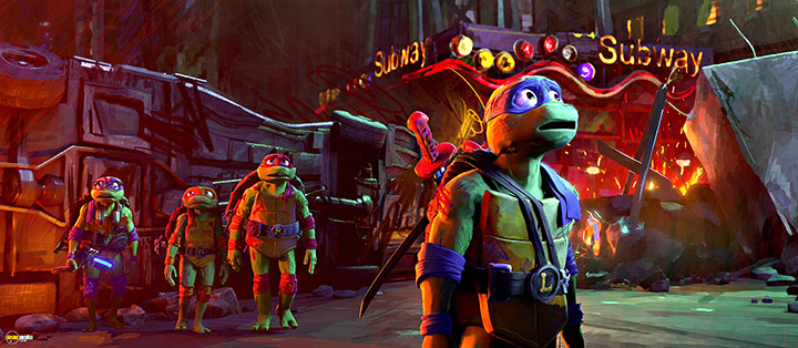 A still #7 from Teenage Mutant Ninja Turtles: Mutant Mayhem (2023)