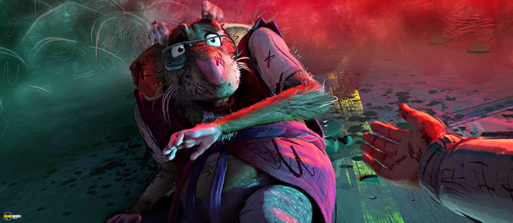 A still #12 from Teenage Mutant Ninja Turtles: Mutant Mayhem (2023)