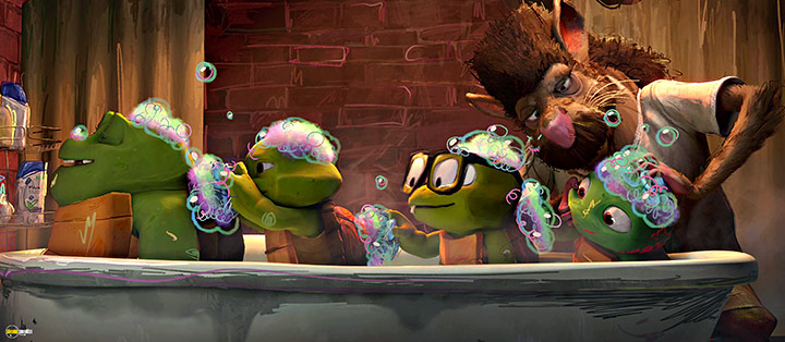 A still #32 from Teenage Mutant Ninja Turtles: Mutant Mayhem (2023)