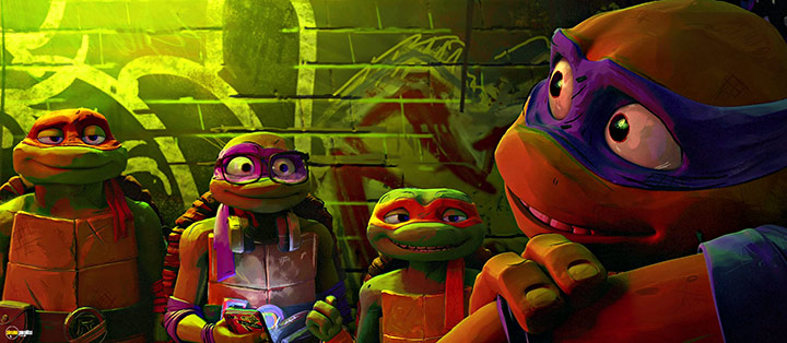 A still #11 from Teenage Mutant Ninja Turtles: Mutant Mayhem (2023)
