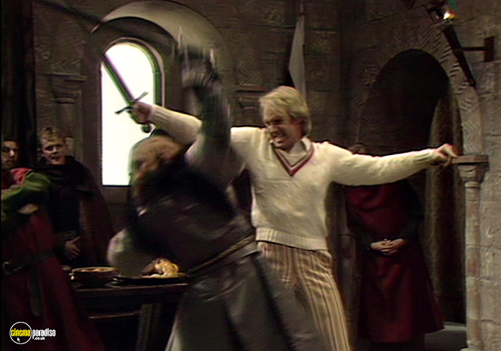 A still #43 from Doctor Who: The King's Demons (1983)