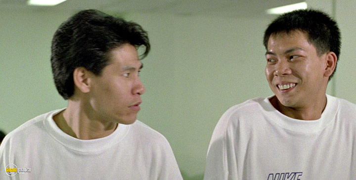 A still #15 from The Inspector Wears Skirts 2 (1989)