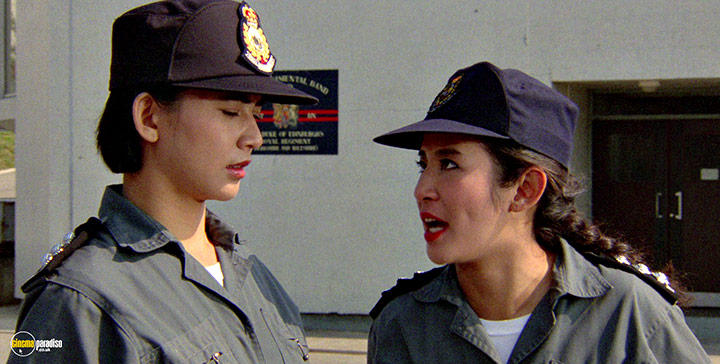 A still #17 from The Inspector Wears Skirts 2 (1989)