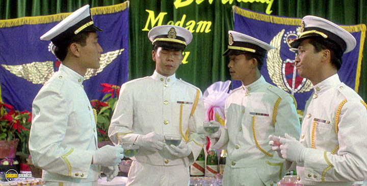 A still #25 from The Inspector Wears Skirts 2 (1989)
