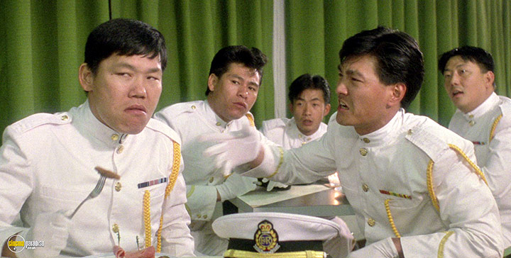 A still #31 from The Inspector Wears Skirts 2 (1989)