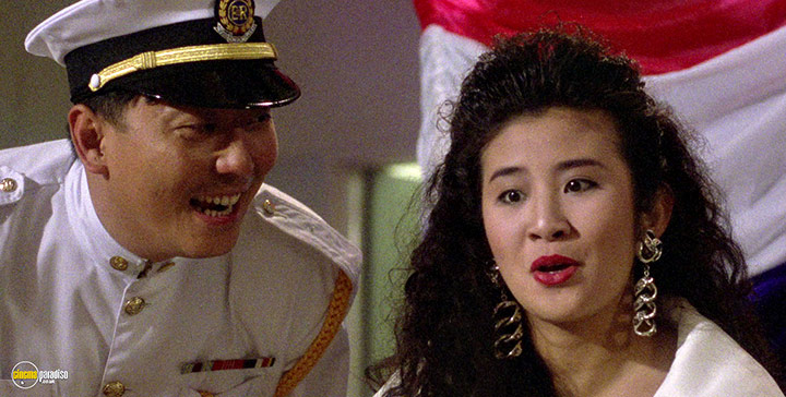 A still #10 from The Inspector Wears Skirts 2 (1989)