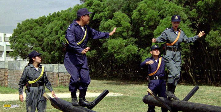 A still #44 from The Inspector Wears Skirts 2 (1989)