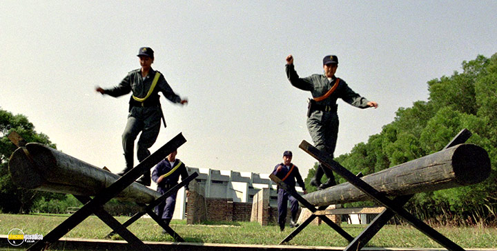 A still #46 from The Inspector Wears Skirts 2 (1989)