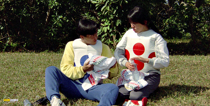 A still #51 from The Inspector Wears Skirts 2 (1989)