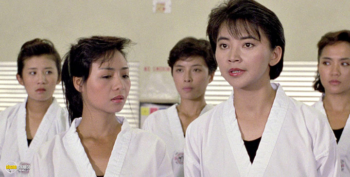 A still #56 from The Inspector Wears Skirts 2 (1989)