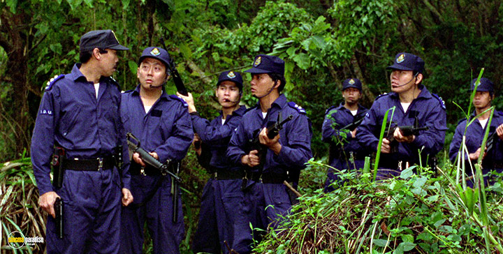 A still #70 from The Inspector Wears Skirts 2 (1989)