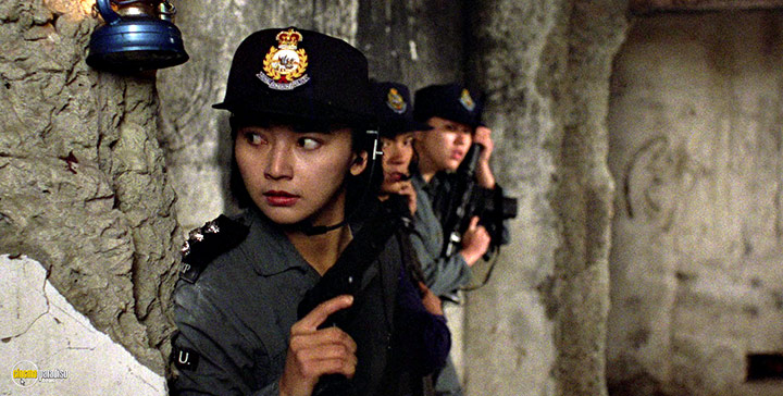 A still #76 from The Inspector Wears Skirts 2 (1989)