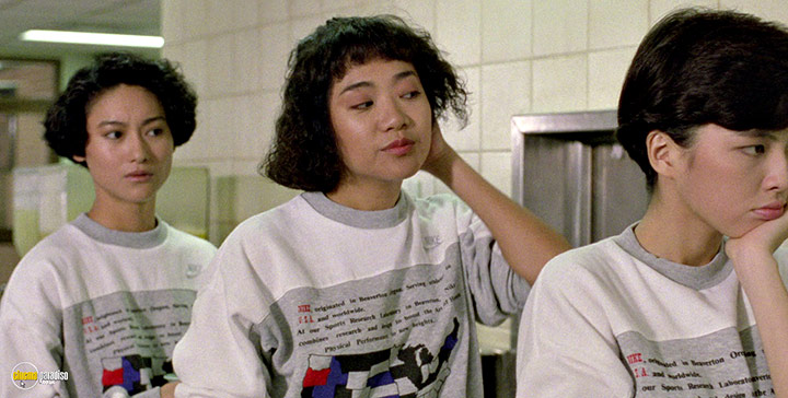 A still #90 from The Inspector Wears Skirts 2 (1989)