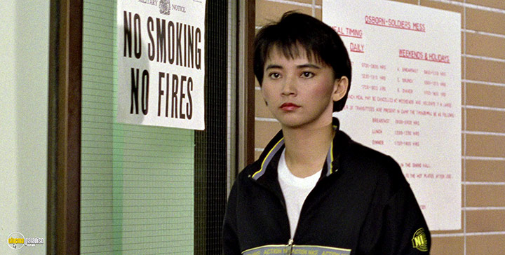 A still #18 from The Inspector Wears Skirts 2 (1989)