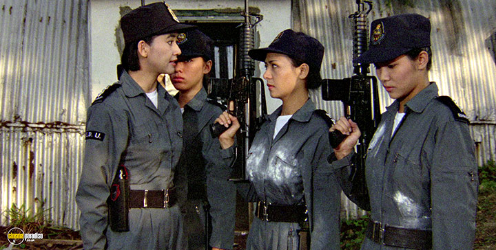 A still #106 from The Inspector Wears Skirts 2 (1989)